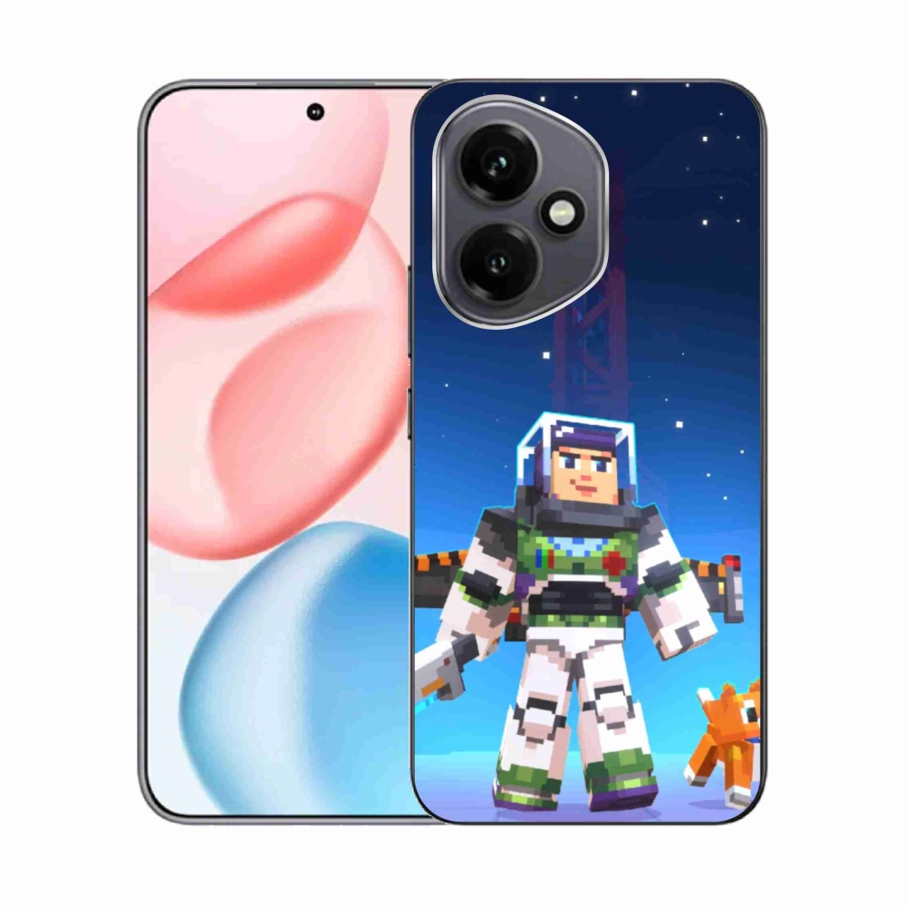 Gelový kryt mmCase na Honor 400 - minecraft 2