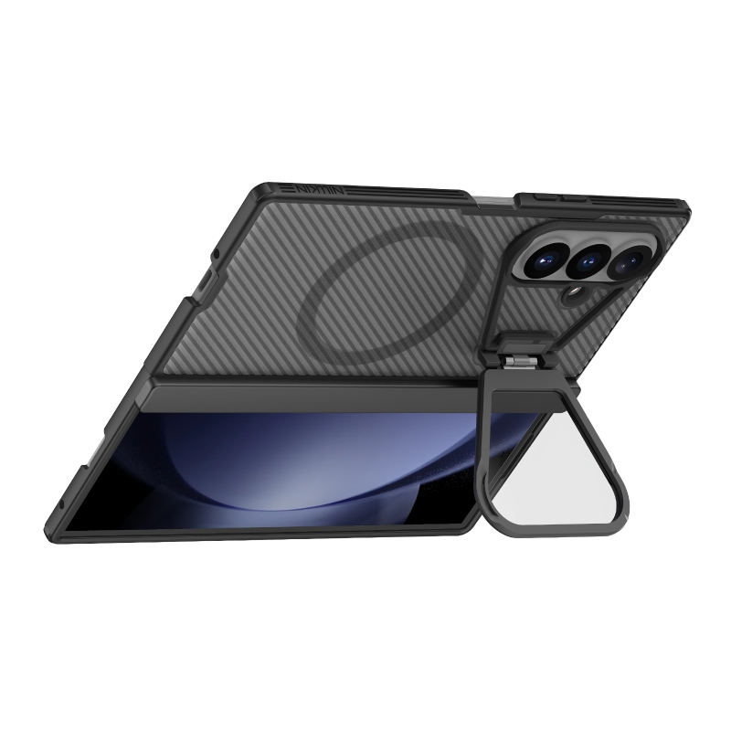 Nillkin CamShield Prop Magnetic (Transparent Lens) Zadní Kryt pro Samsung Galaxy Z Fold 8 Ultra Transparent Black