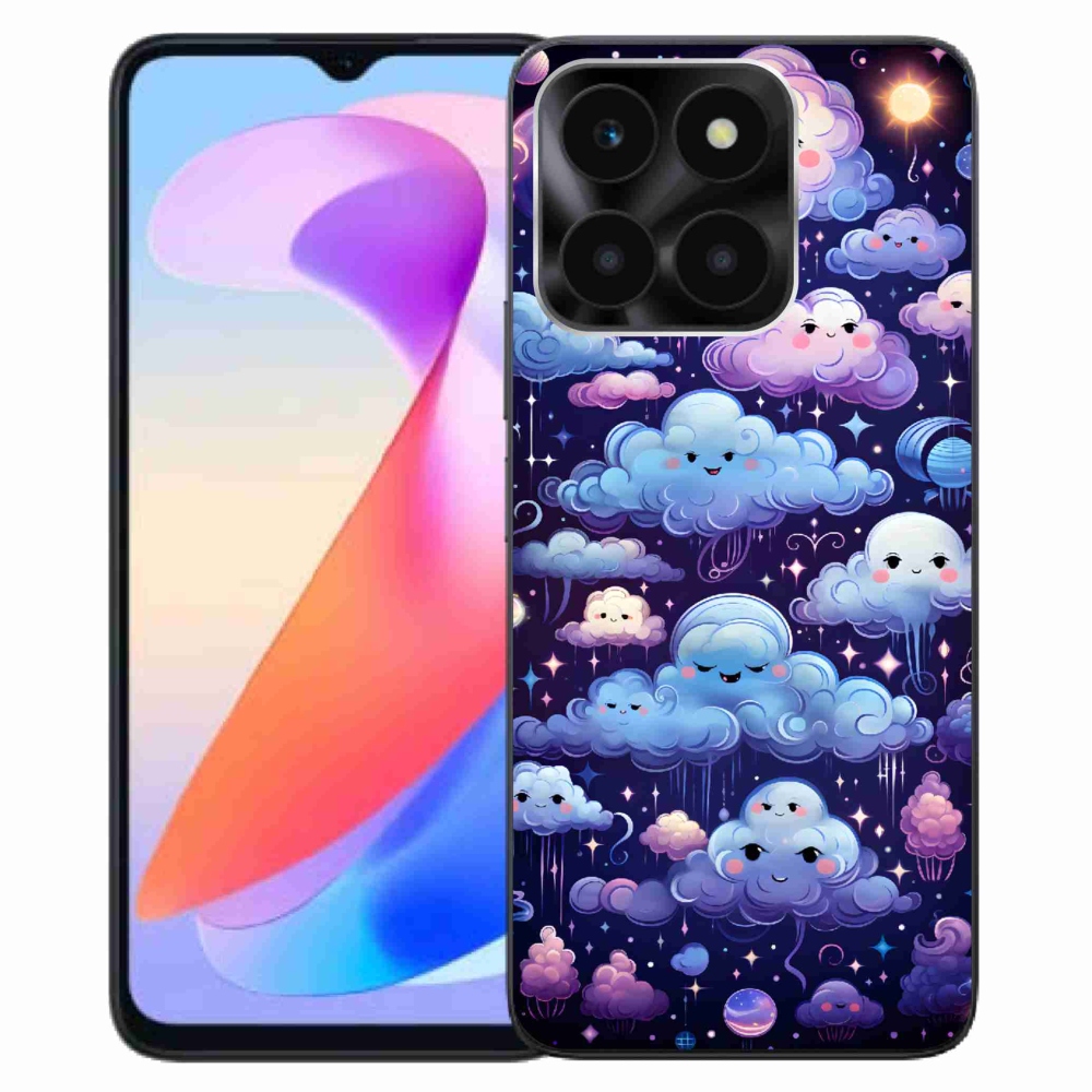 Gelový kryt mmCase na Honor X6a - mráčky