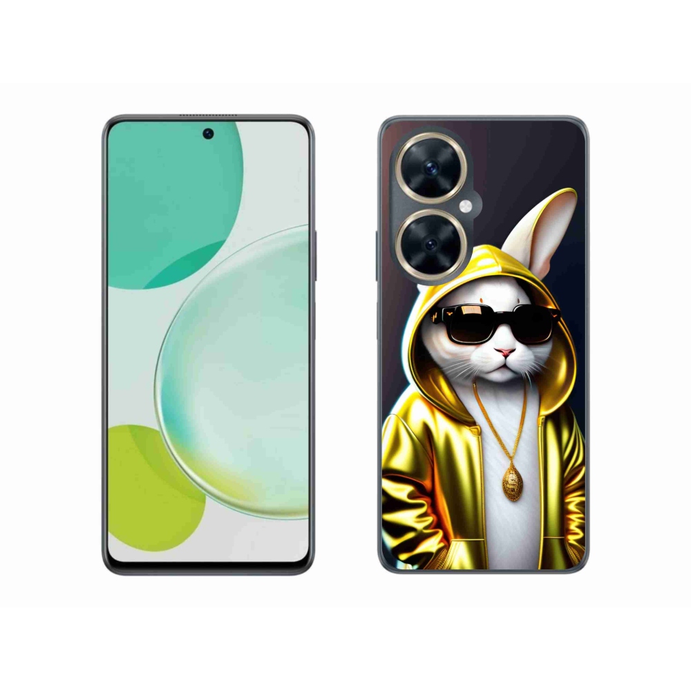 Gelový kryt mmCase na Huawei Nova 11i - kočka boss