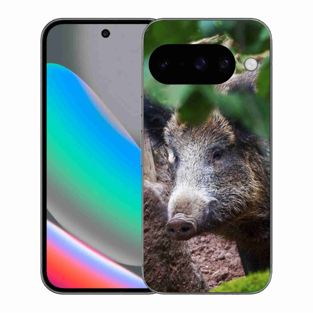 Gelový kryt mmCase na Google Pixel 10 - divoké prase