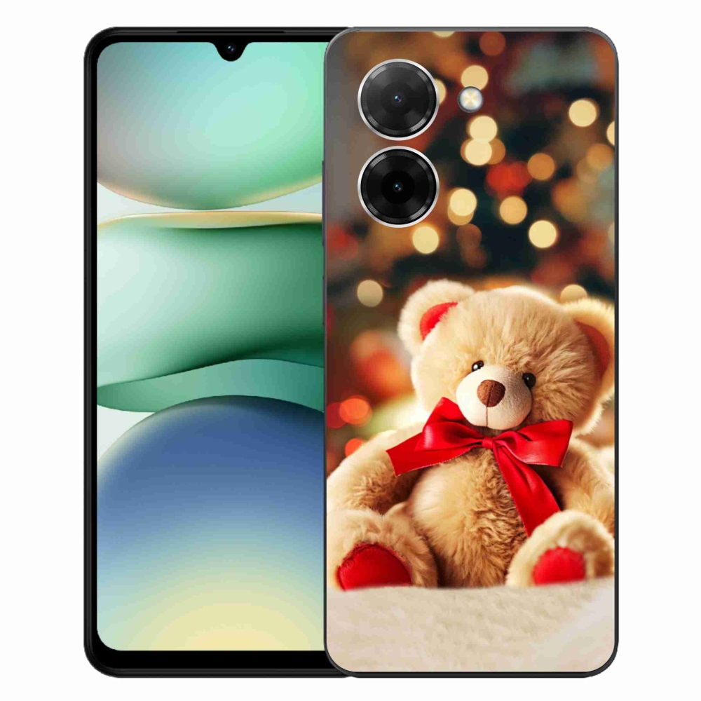 Gelový kryt mmCase na Xiaomi Redmi A5 (171.7x77.8x8.3mm) - plyšový medvídek