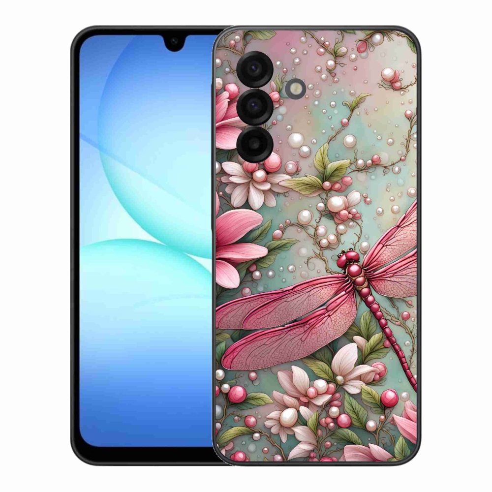 Gelový kryt mmCase na Samsung Galaxy A17 5G - vážka