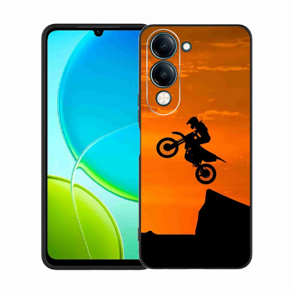 Gelový kryt mmCase na Vivo Y29s 5G - motocross