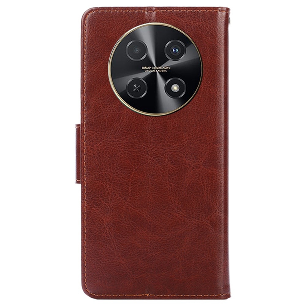 Case knížkové pouzdro na Huawei Nova 12i - hnědé