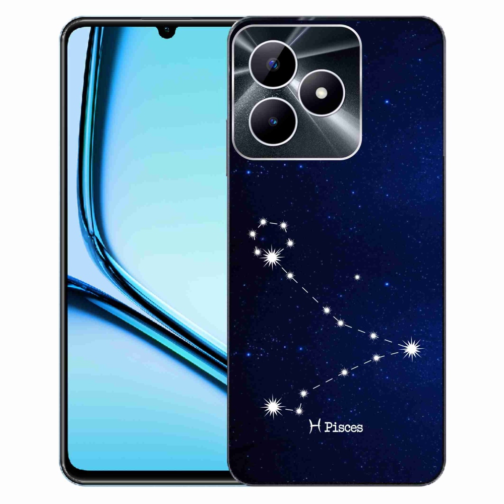 Gelový kryt mmCase na Realme Note 50 - souhvězdí Ryby