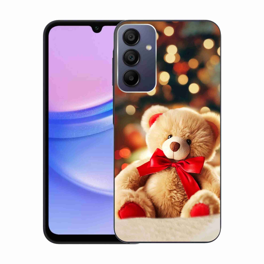 Gelový kryt mmCase na Samsung Galaxy A15 4G/5G - plyšový medvídek