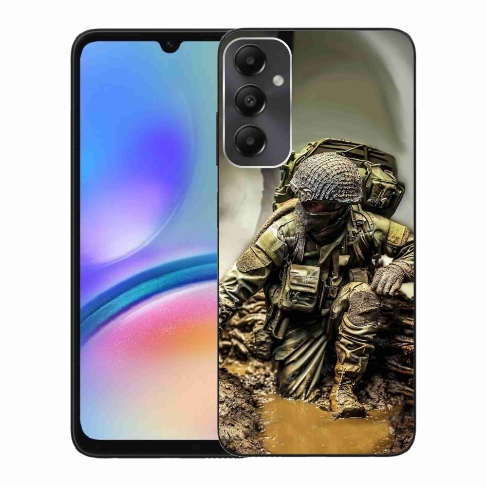 Gelový kryt mmCase na Samsung Galaxy A05s - voják