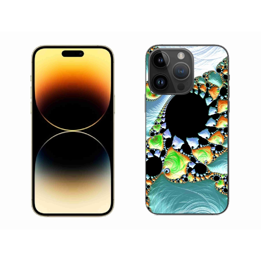 Gelový kryt mmCase na iPhone 14 Pro Max - abstraktní motiv 21