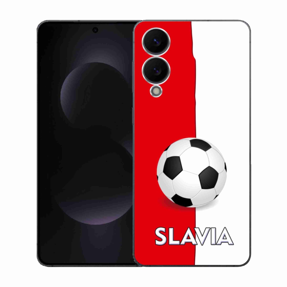 Gelový kryt mmCase na Samsung Galaxy S25 Edge - fotbal 2