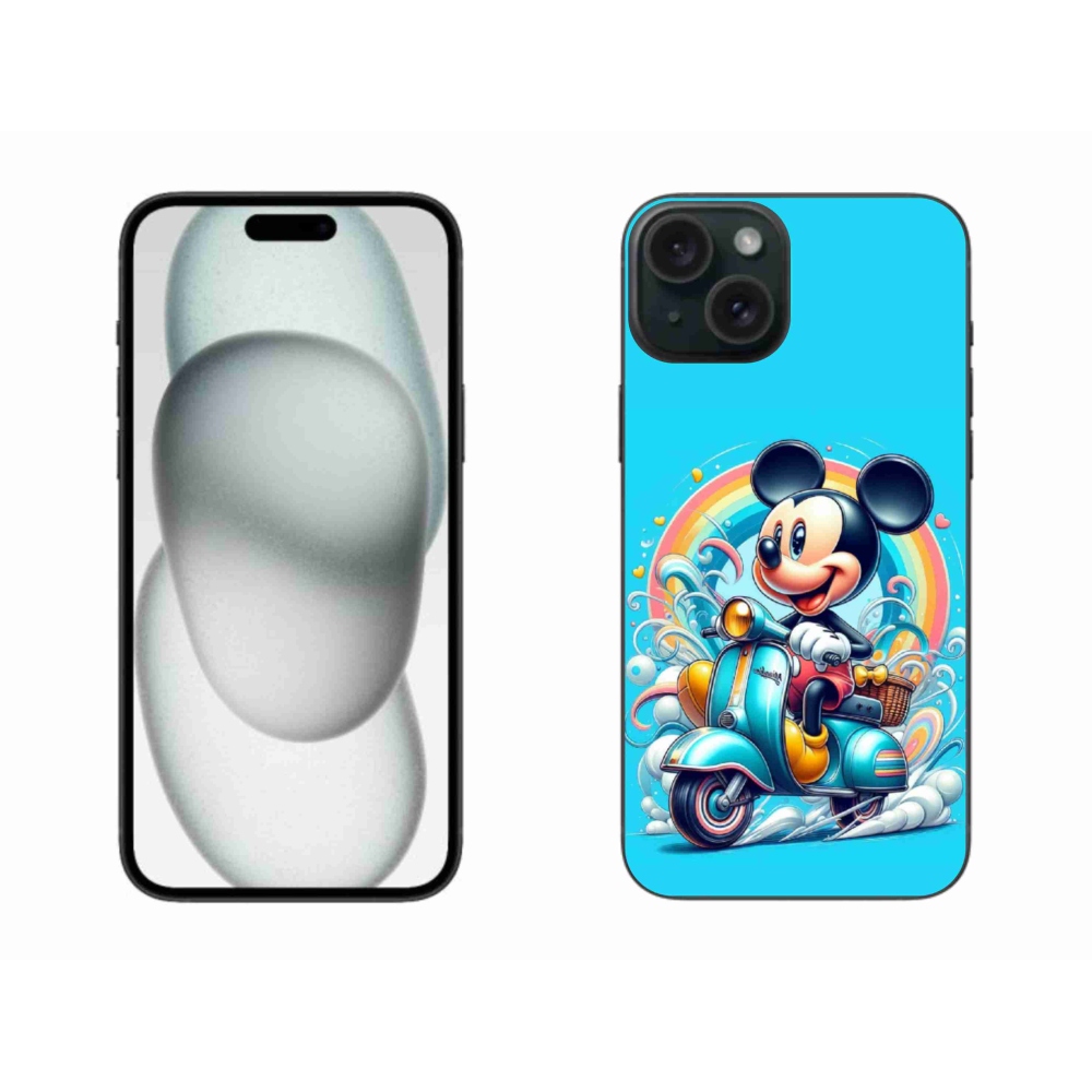 Gelový kryt mmCase na iPhone 15 Plus - mickey mouse 2