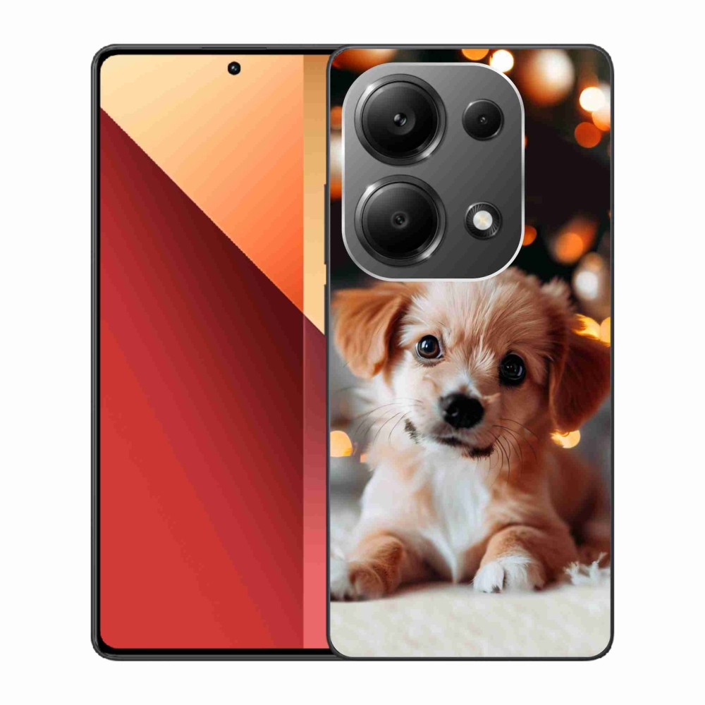 Gelový kryt mmCase na Xiaomi Redmi Note 13 Pro 4G/Poco M6 Pro - štěňátko
