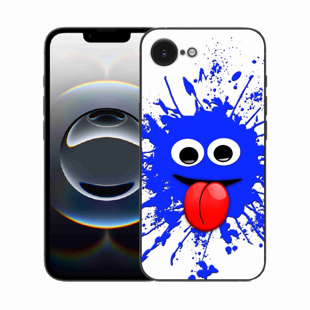 Gelový kryt mmCase na iPhone 16e - strašidlo