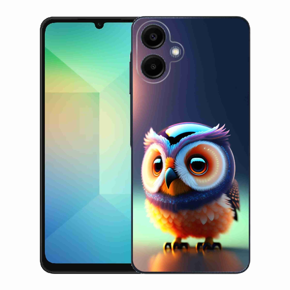 Gelový kryt mmCase na Samsung Galaxy A06 4G - sovička