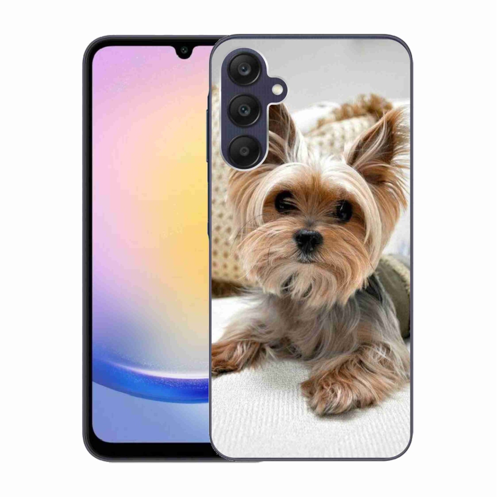 Gelový obal mmCase na Samsung Galaxy A25 5G - jorkšír 5