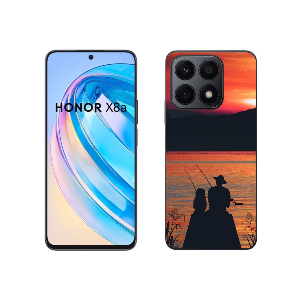 Gelový kryt mmCase na Honor X8a - rybaření 3