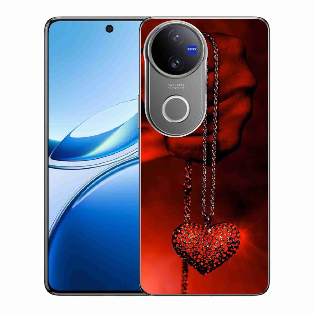 Gelový kryt mmCase na Vivo V50 5G - náhrdelník
