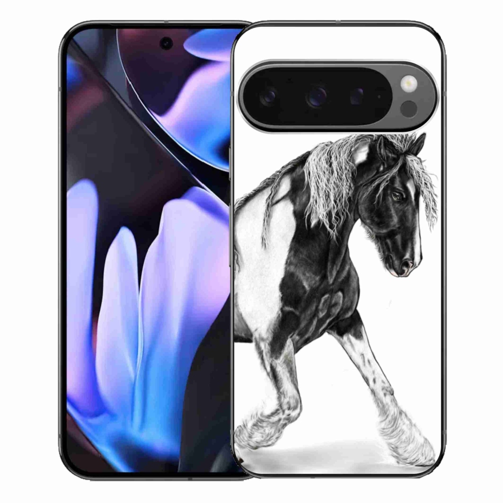 Gelový kryt mmCase na Google Pixel 9 Pro XL - kůň