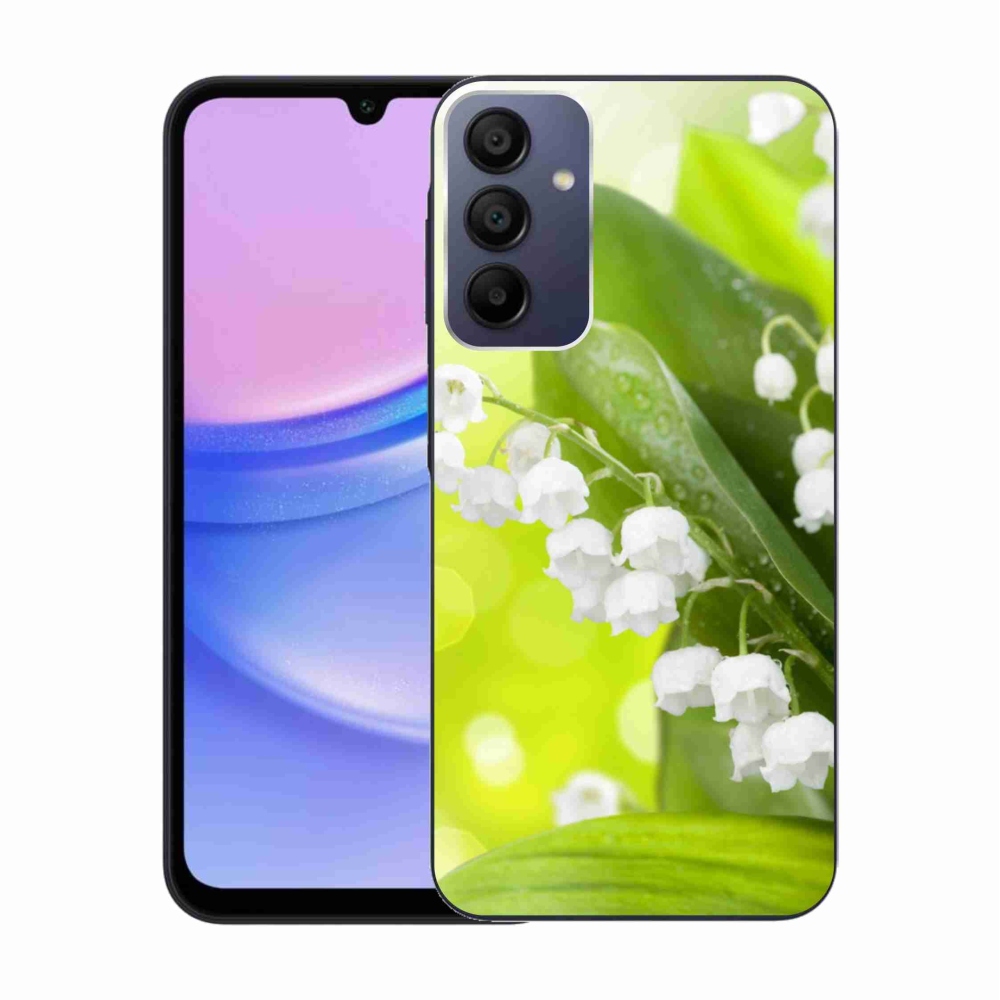Gelový kryt mmCase na Samsung Galaxy A15 4G/5G - konvalinka