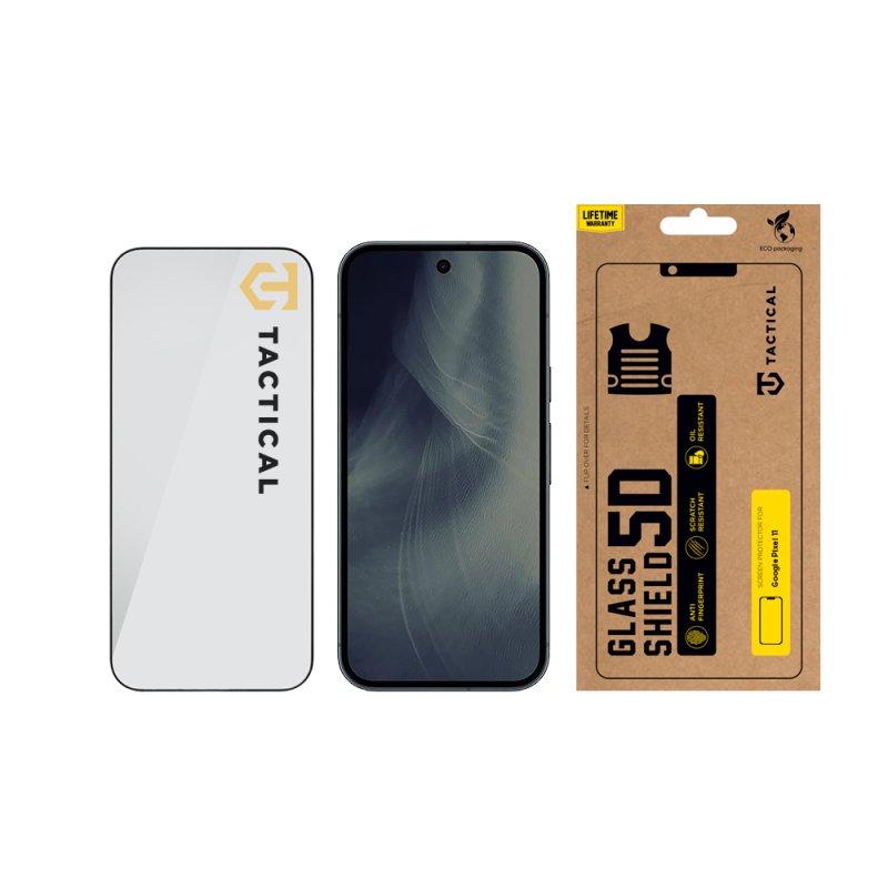 Tactical Glass Shield 5D sklo pro Google Pixel 11 Black 