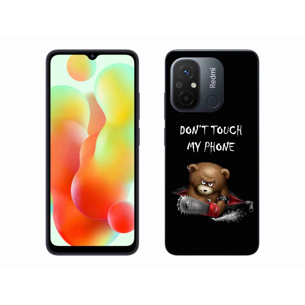 Gelový kryt mmCase na Xiaomi Redmi 12C - nesahej na telefon