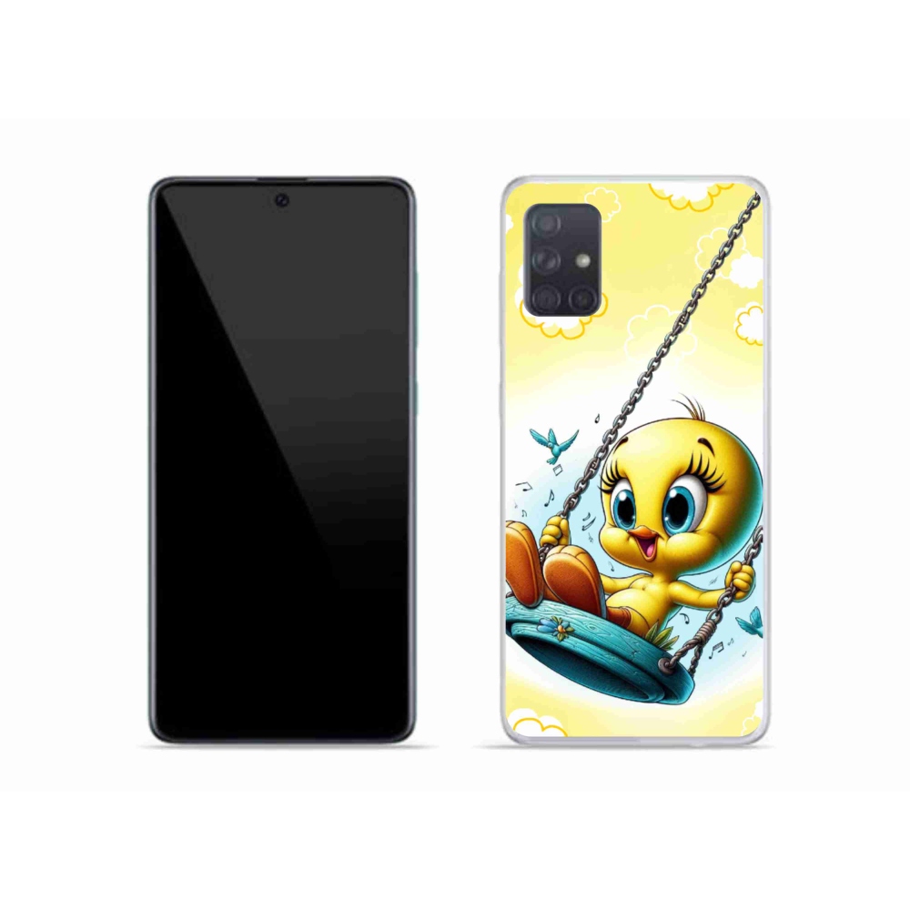 Gelový kryt mmCase na Samsung Galaxy A51 - tweety