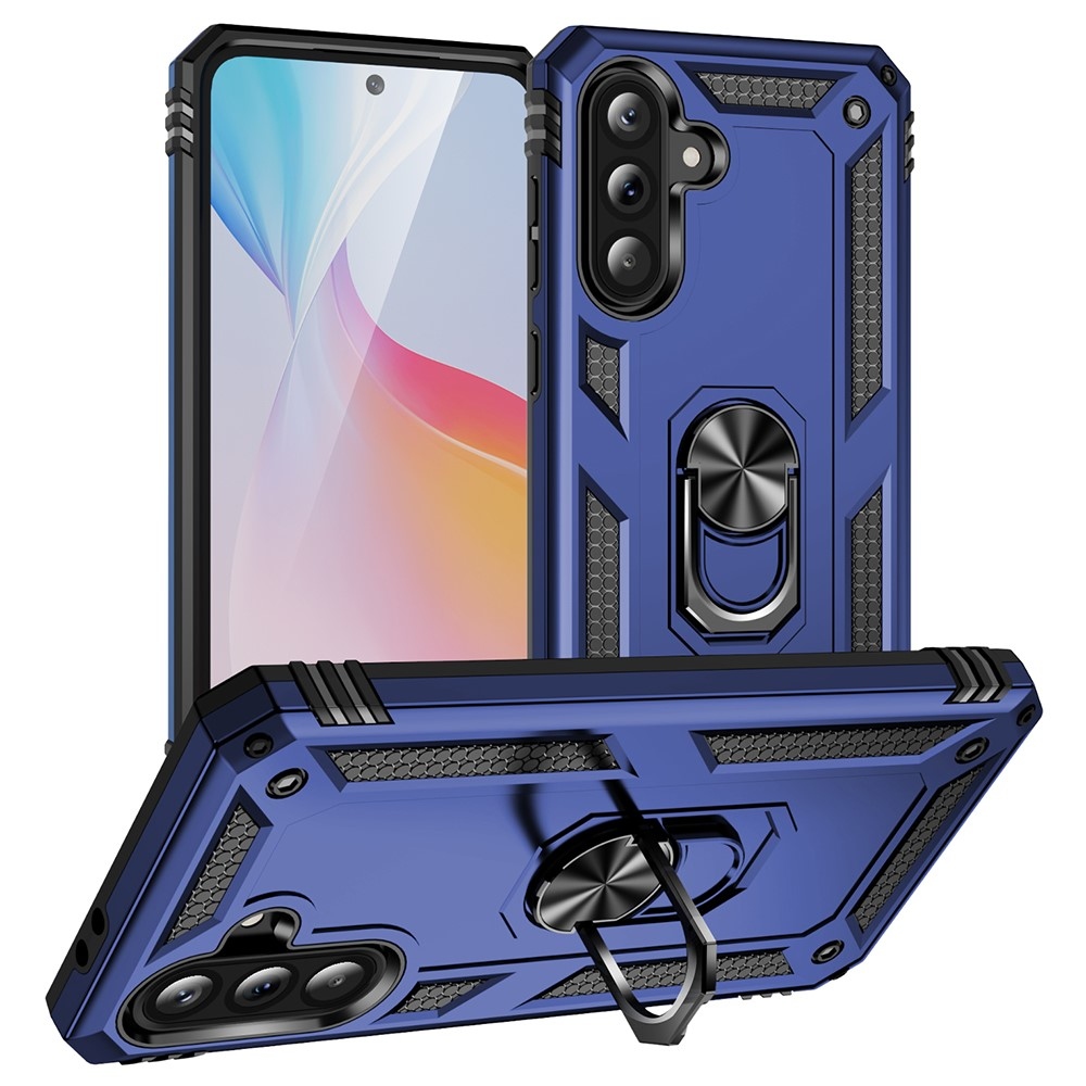 Rings odolný kryt na Samsung Galaxy A56 5G - modrý