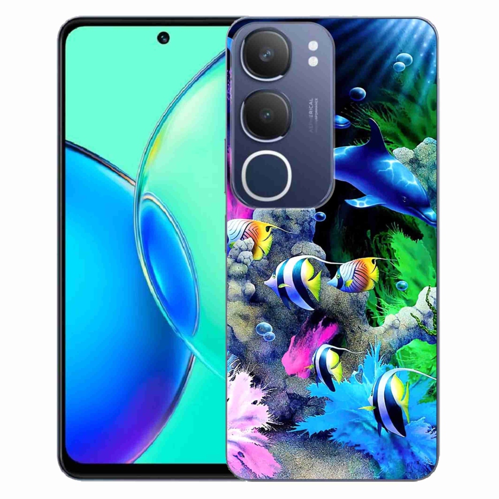 Gelový kryt mmCase na Vivo Y19s - mořský svět