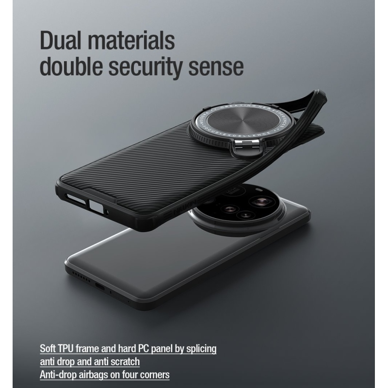 Nillkin CamShield Prop Magnetic Zadní Kryt pro Xiaomi 15 Ultra Black