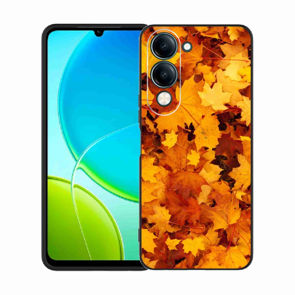 Gelový kryt mmCase na Vivo Y29s 5G - javorové listy
