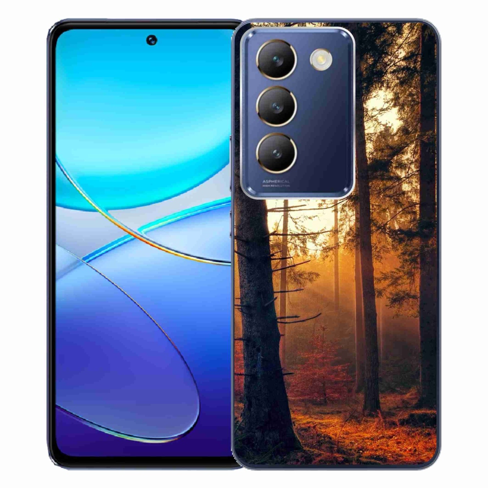 Gelový obal mmCase na Vivo V40 SE 4G/5G - les