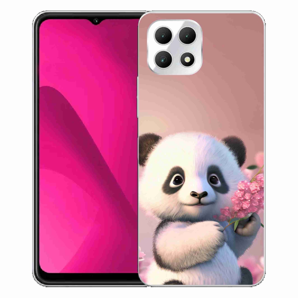 Gelový kryt mmCase na T-Mobile T Phone 2 - roztomilá panda