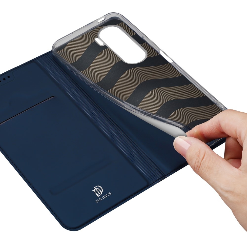DUX knížkové pouzdro na Honor 90 Lite - tmavěmodré