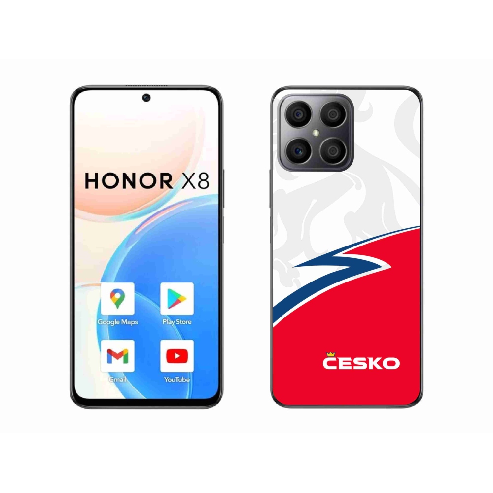 Gelový kryt mmCase na Honor X8 4G - Česko 1