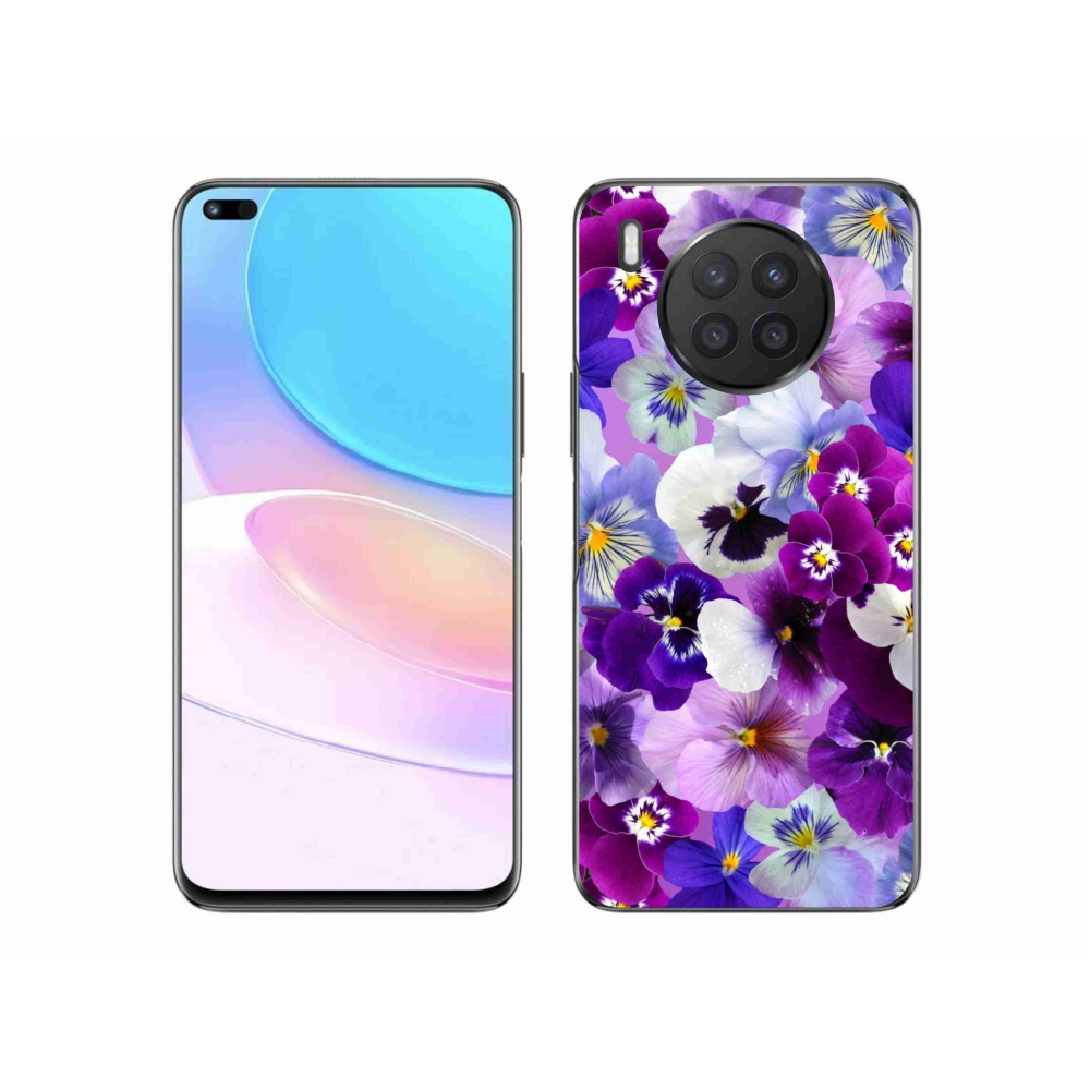 Gelový kryt mmCase na Honor 50 Lite - květiny 9