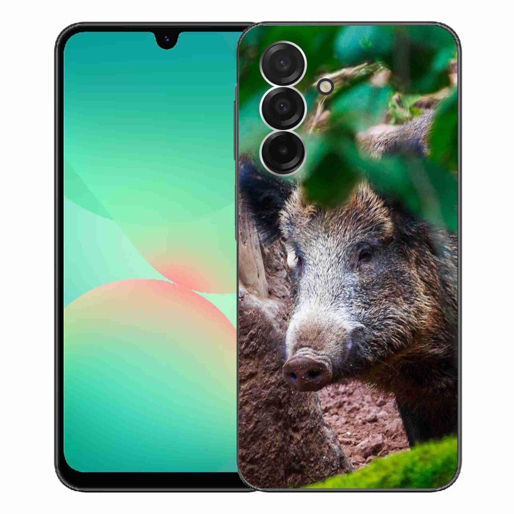 Gelový kryt mmCase na Samsung Galaxy A26 5G - divoké prase