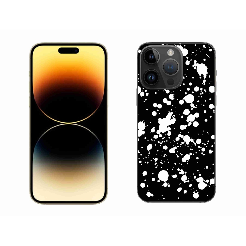 Gelový kryt mmCase na iPhone 14 Pro Max - abstrakt 32