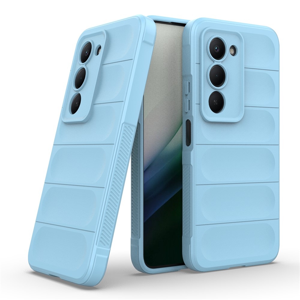 Rugg odolný gelový obal na Xiaomi Redmi 15 5G (169mm) - světlemodrý