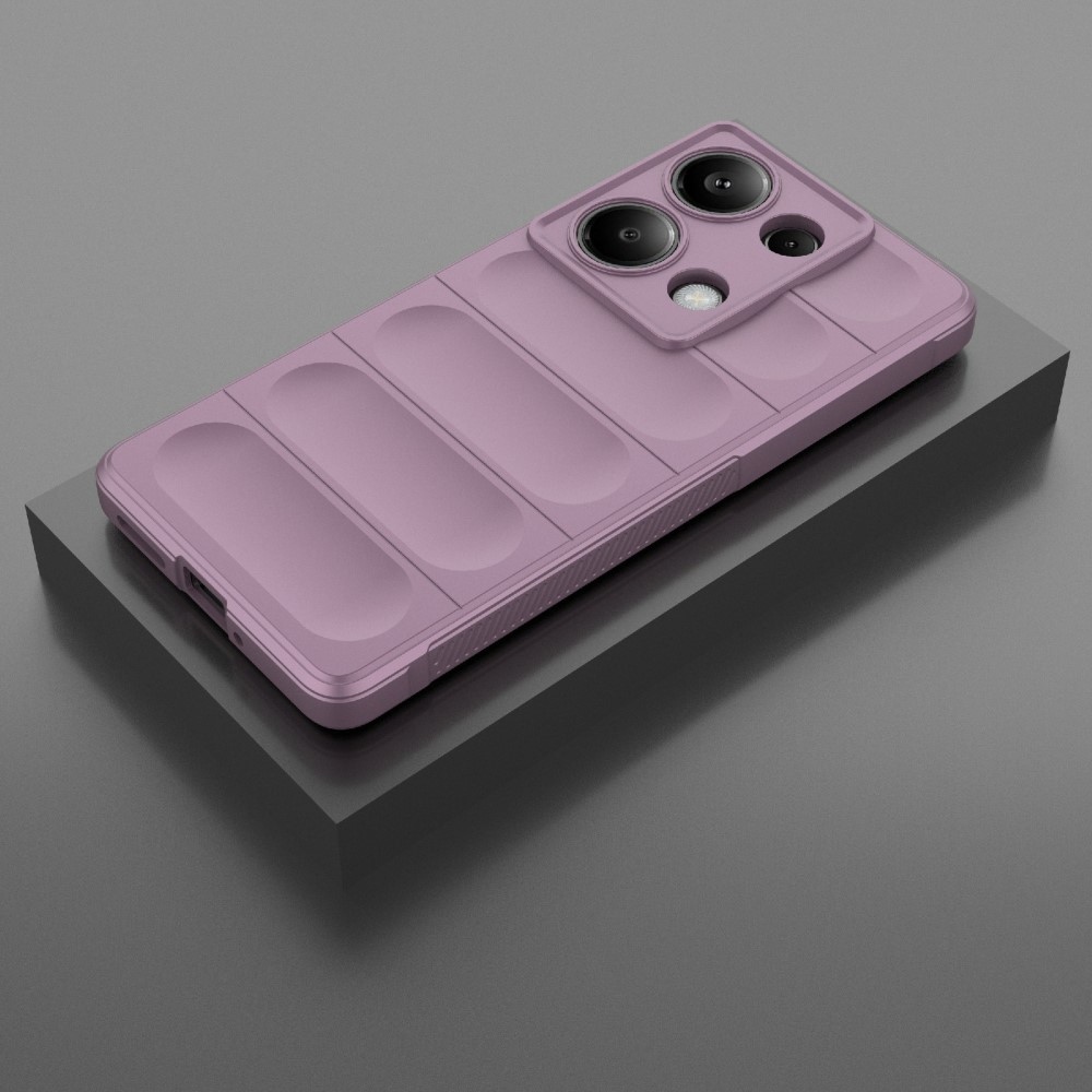 Rugg odolný gelový obal na Xiaomi Redmi Note 14S - světlefialový