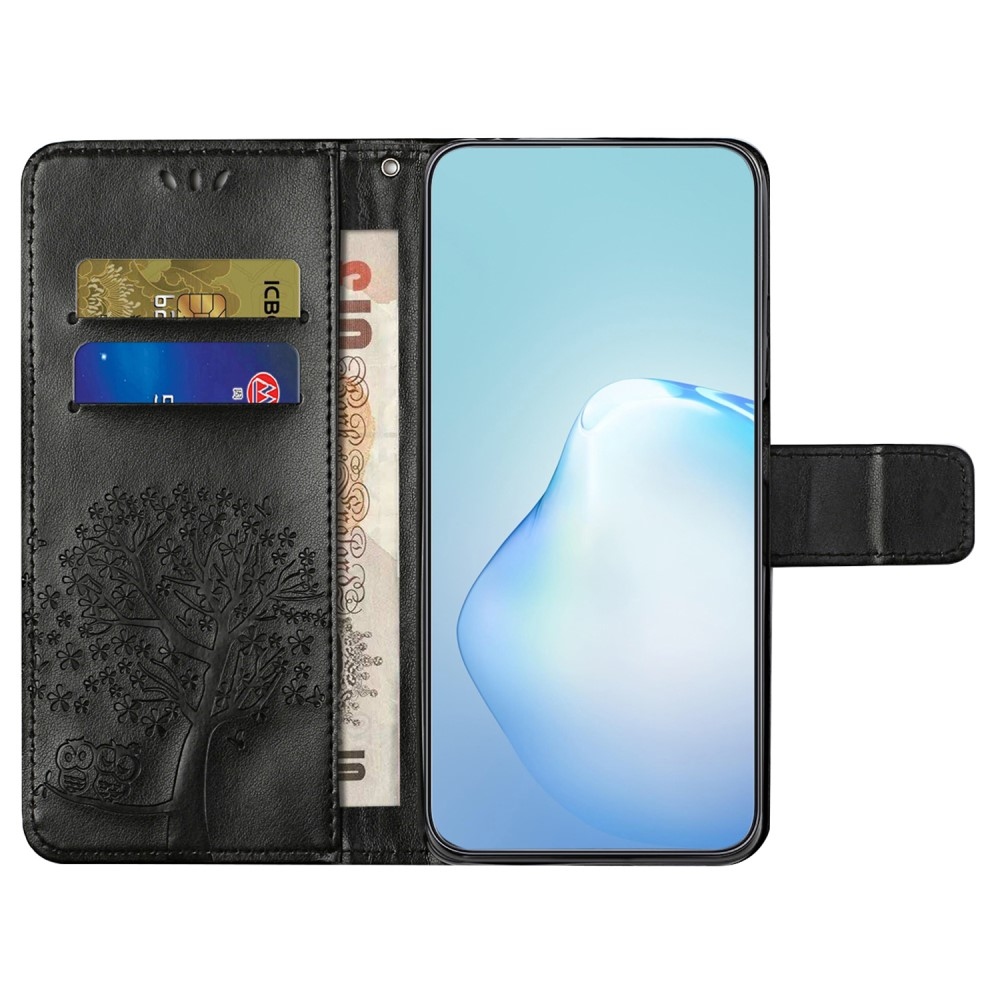 Tree knížkové pouzdro na Xiaomi Redmi 12 4G/5G - černé