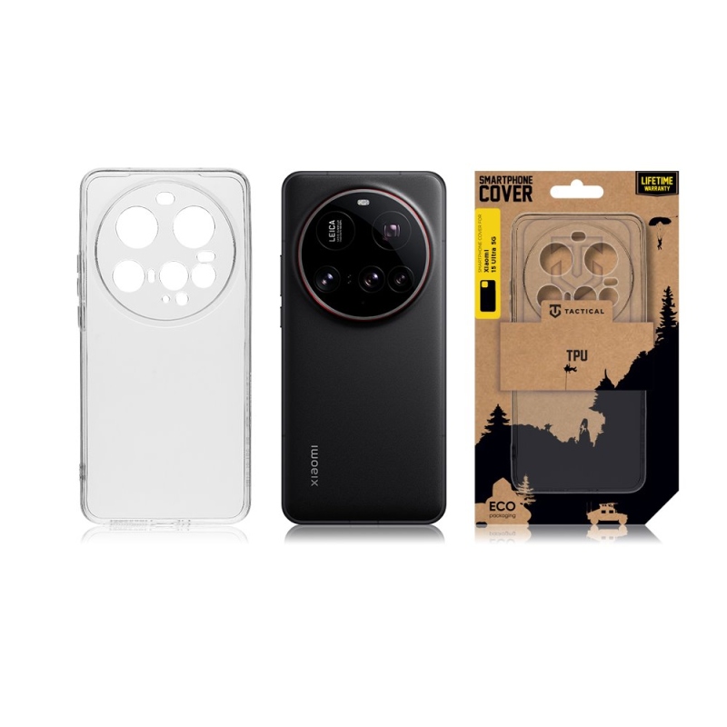 Tactical TPU Kryt pro Xiaomi 15 Ultra 5G Transparent