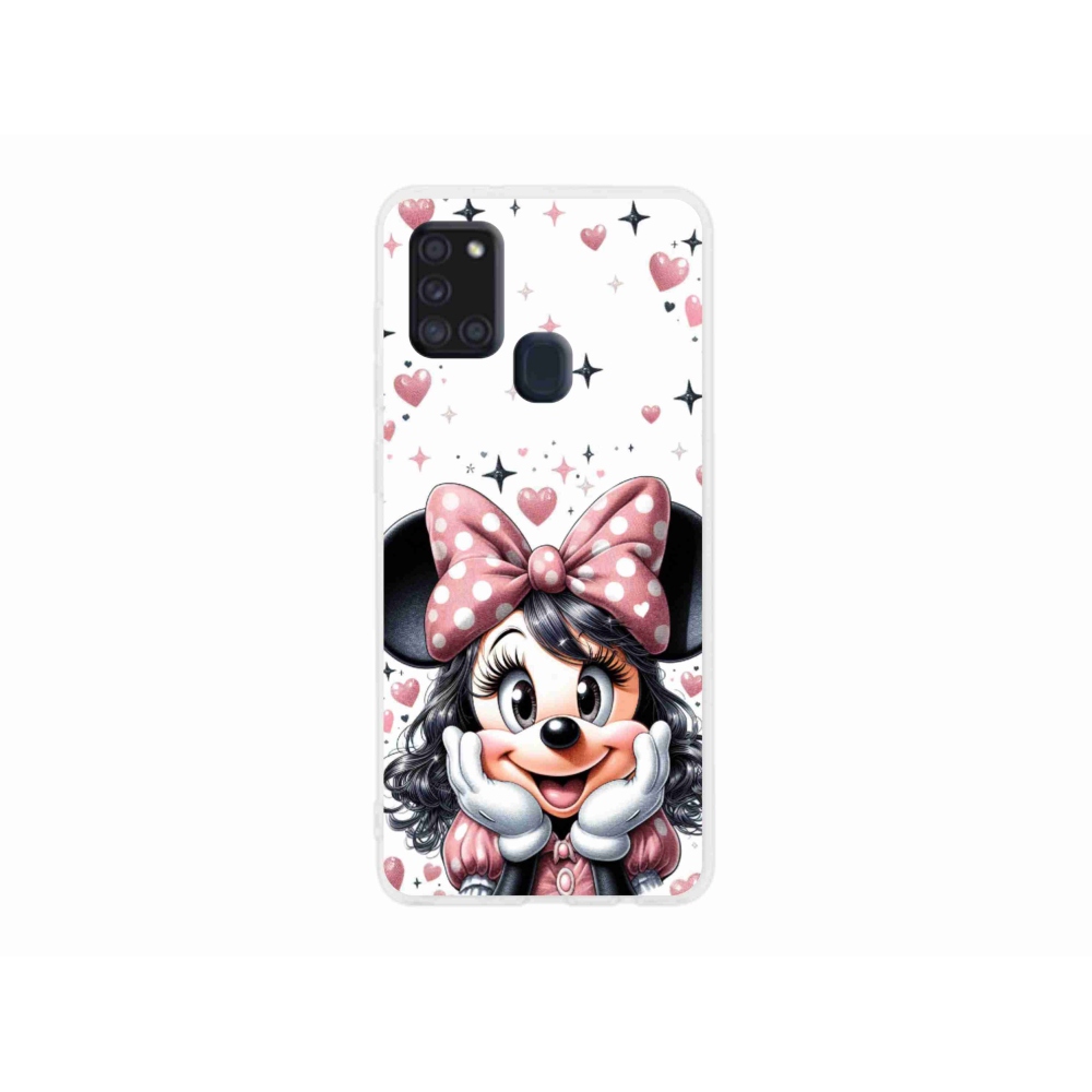 Gelový kryt mmCase na Samsung Galaxy A21s - minnie