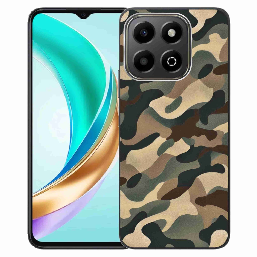 Gelový kryt mmCase na Honor X6b - maskáčový vzor 11