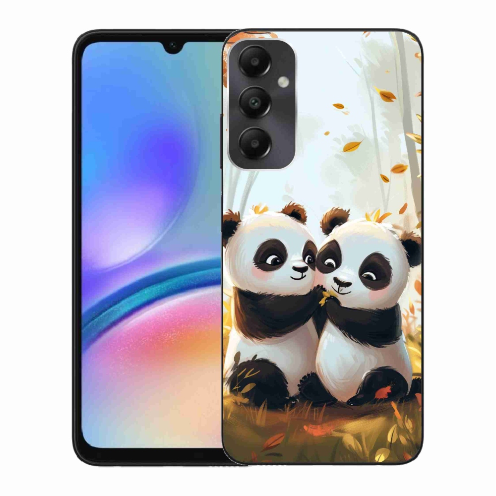 Gelový kryt mmCase na Samsung Galaxy A05s - pandy