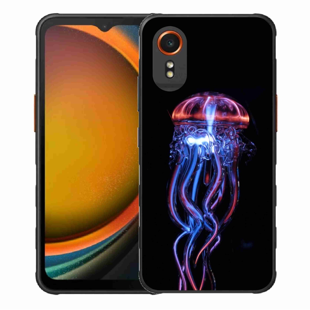 Gelový kryt mmCase na Samsung Galaxy Xcover 7 - medúza
