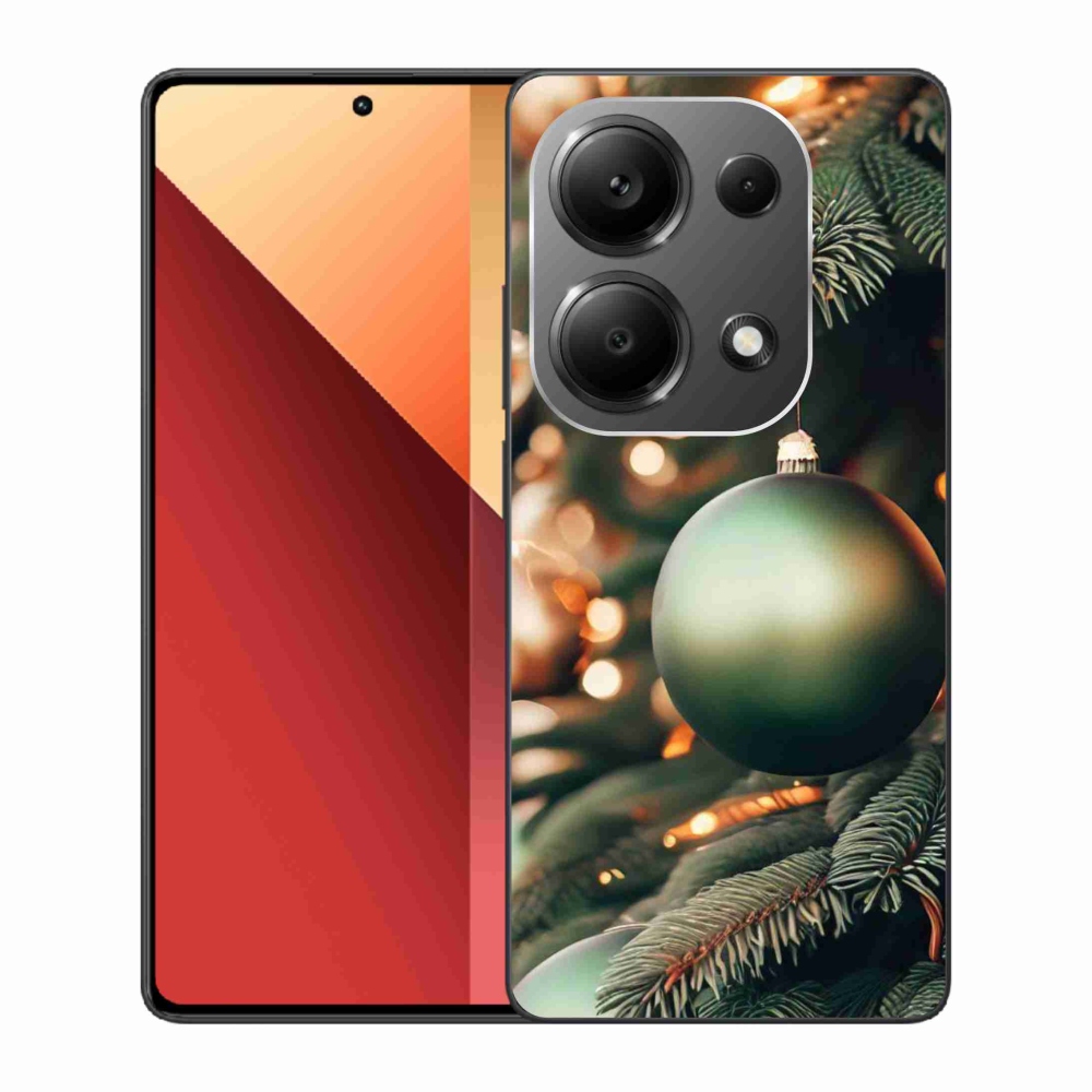 Gelový kryt mmCase na Xiaomi Redmi Note 13 Pro 4G/Poco M6 Pro - vánoční ozdoby 1