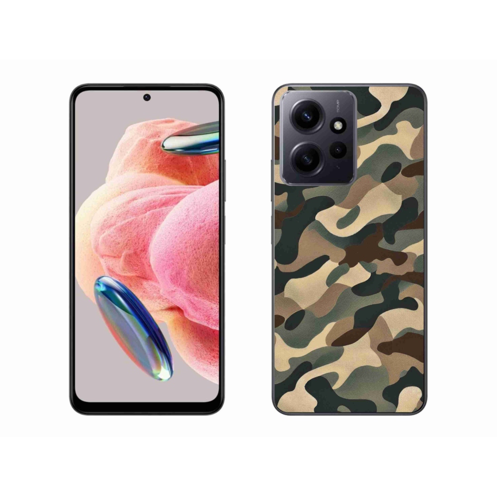 Gelový kryt mmCase na Xiaomi Redmi Note 12 4G - maskáčový vzor 11