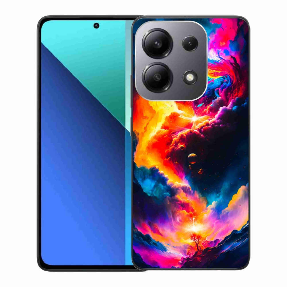 Gelový kryt mmCase na Xiaomi Redmi Note 13 - abstraktní motiv