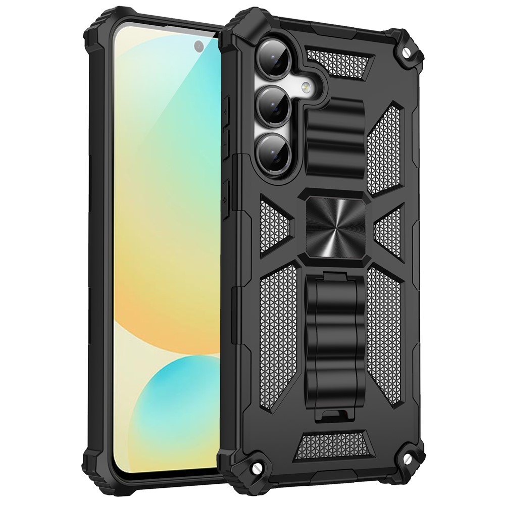 Shock odolný hybridní kryt na Samsung Galaxy A17 4G/5G/A26 5G - černý