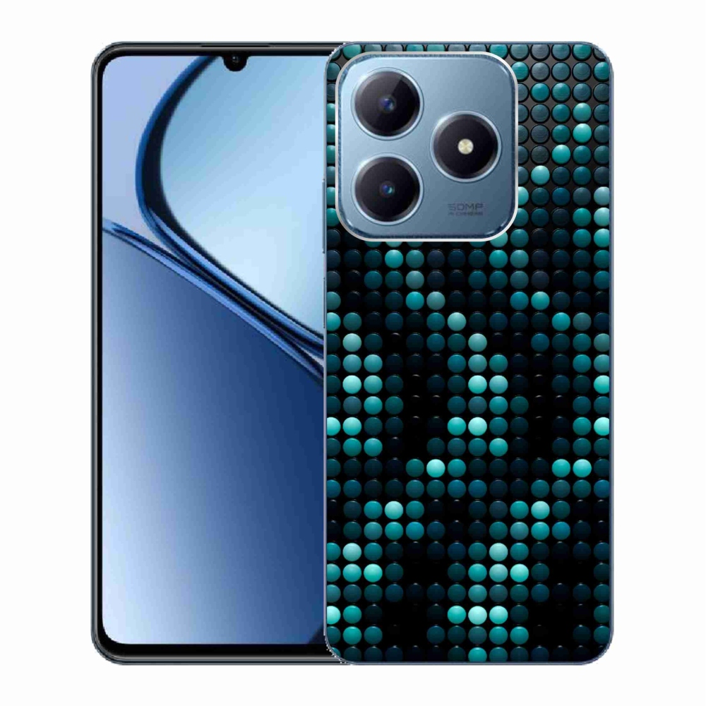 Gelový kryt mmCase na Realme C63 - abstraktní motiv 15